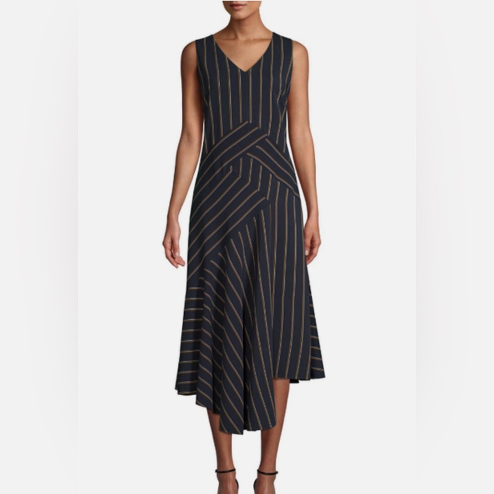 Lafayette 148 Ashland asymmetric dress
